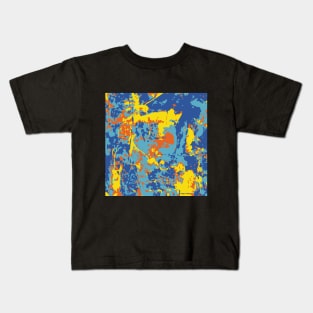 Pop Art Abstract Colorful Pattern Kids T-Shirt